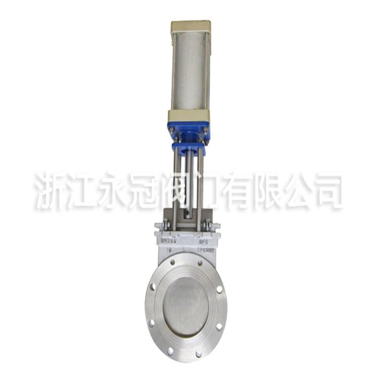 永冠阀门 闸板阀精选厂家 气动陶瓷双闸板阀规格齐全 价格优惠