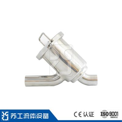 苏工不锈钢_y型过滤器 卫生级快装y型过滤器 法兰式y型过滤器厂家直销