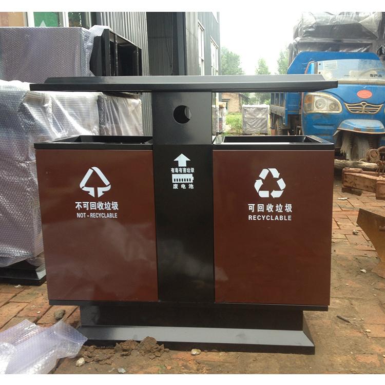 街道环保垃圾箱_绿色垃圾桶厂家
