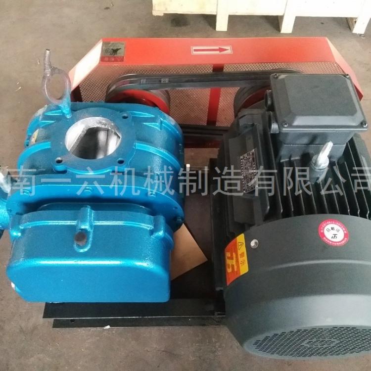 低噪音生活污水处理风机三叶罗茨鼓风机电厂脱硫罗茨风机性能