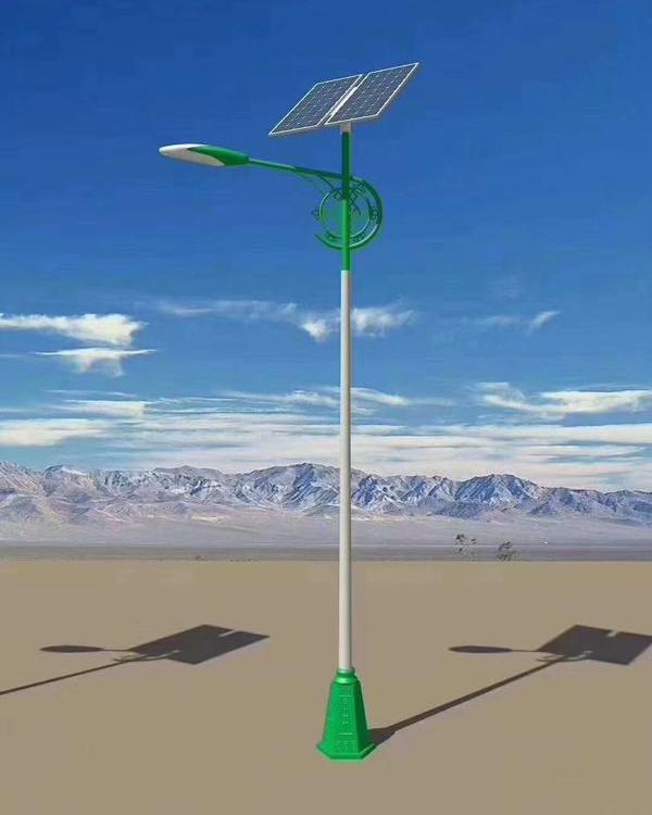 咸阳单臂路灯杆 led户外太阳能灯杆厂 6米单双挑路灯