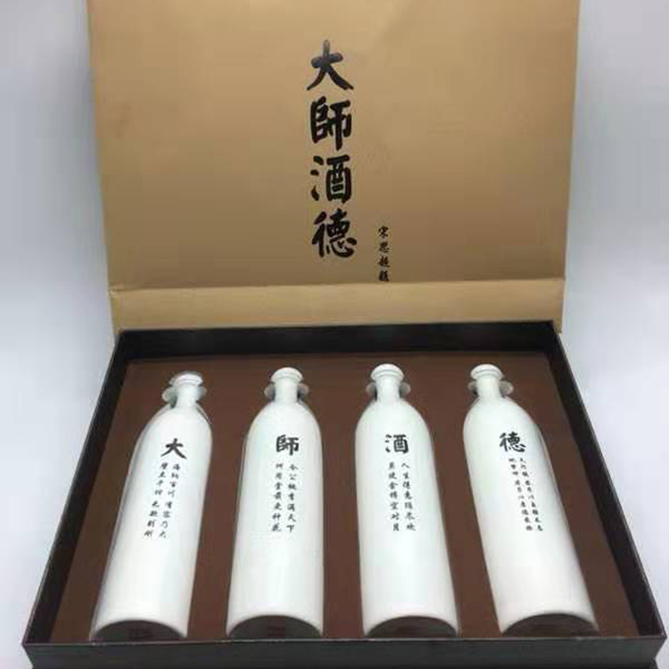 高档过年礼品酒 安徽纯粮白酒厂家 大师酒德提装 高档礼品酒