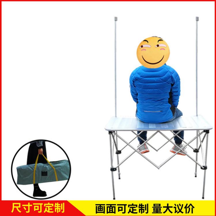 厂家直销铝合金超市促销台_折叠移动便携式小吕桌试吃台