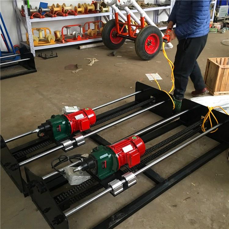 小型过路穿越设备 两个人操作的小型过路钻孔机 过公路打孔水钻机