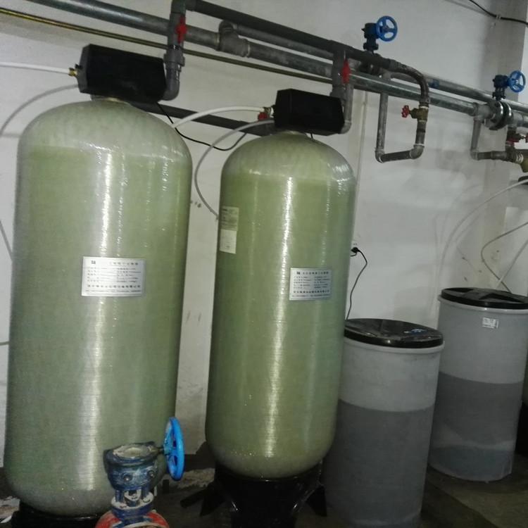 富莱克10-15T/H双阀双罐全自动软水器钠离子交换器