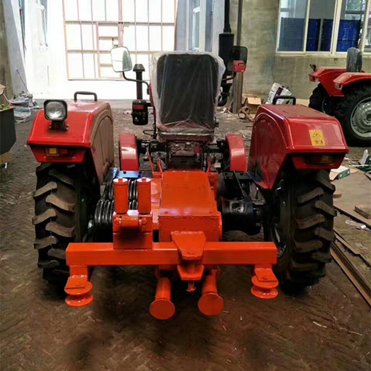 小型四轮绞磨机 电力放线拖拉机牵引机 通辽公路地下钻孔机