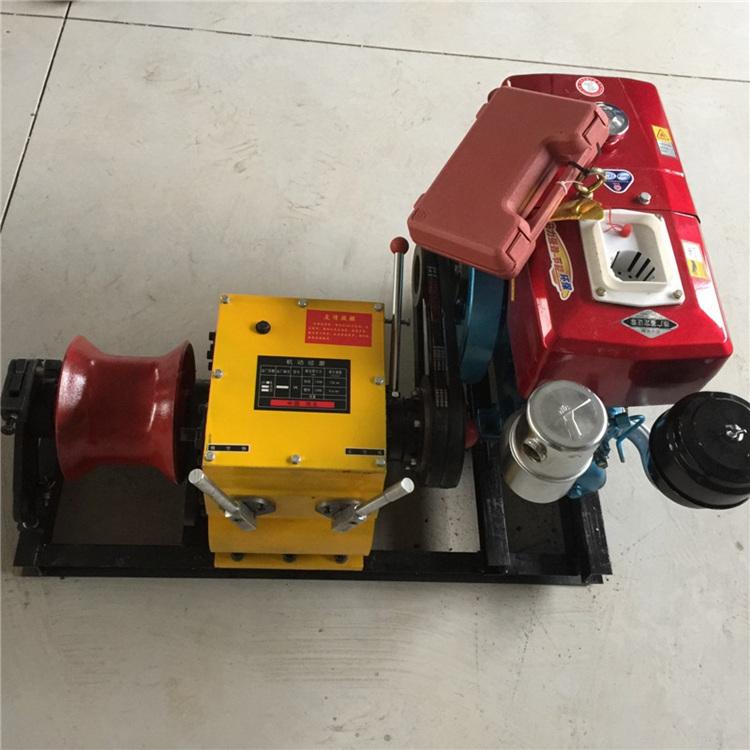 JJM-5汽油绞磨机 井下拉电缆大型绞磨机 乌鲁木齐扬州生产绞磨机厂家