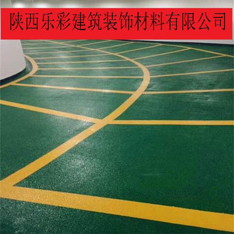 榆林环氧地坪漆价格 环氧树脂自流平 无振动止滑坡道施工