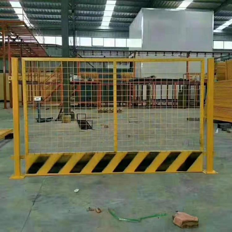 锌钢基坑护栏 建筑工地基坑护栏 工程临边围栏 安全警示基坑护栏