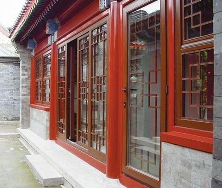 陕西金属门窗 仿古门窗