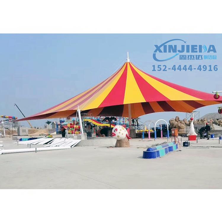 游乐场膜结构 厂家生产公园膜结构景观小品 游乐场张拉膜景观