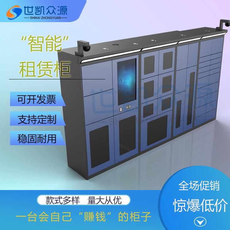 小区社区住宅区智能租赁柜钢板共享玩具工具乐器柜厂家直销可定做