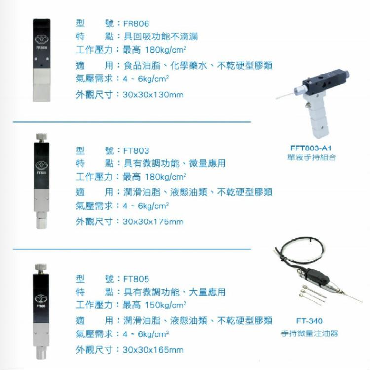 友联FT803 FT805 FR806高压气动阀 流量阀 高精度阀 微量阀