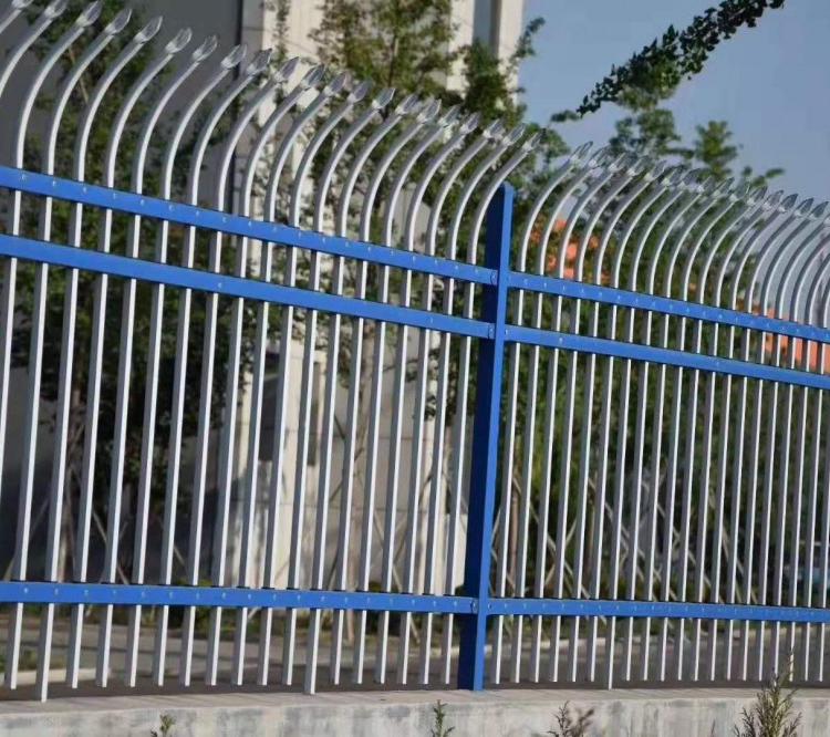专业生产锌钢护栏_锌钢防护栏_锌钢小区围墙_学校社区栅栏