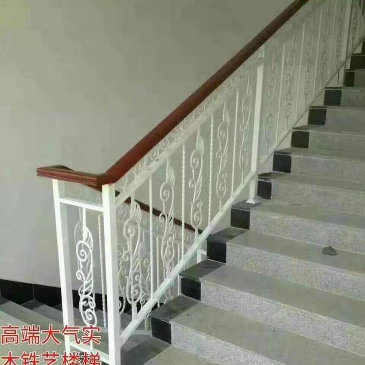 专业楼梯铁艺扶手-楼体不锈钢扶手-楼梯实木扶手