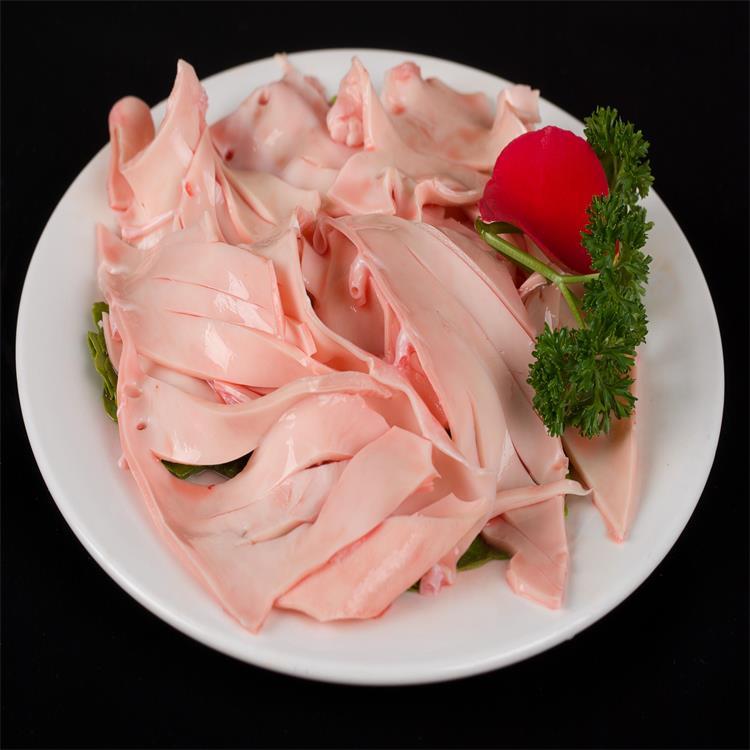 成都水产市场批发猪黄喉  成都猪黄喉批发价  成都火锅食材 猪黄喉
