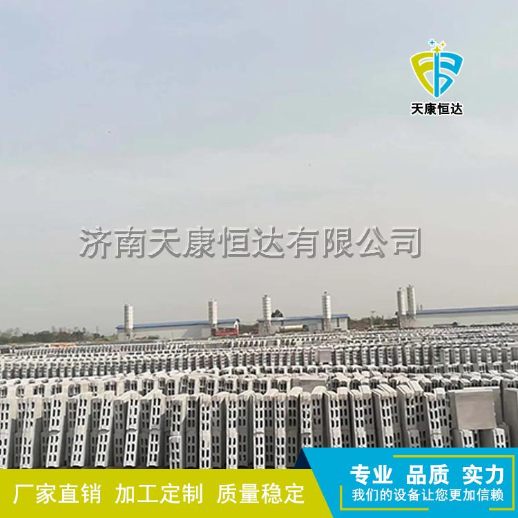 石膏砌块隔墙 石膏砌块厂家 济南石膏砌块制造厂家