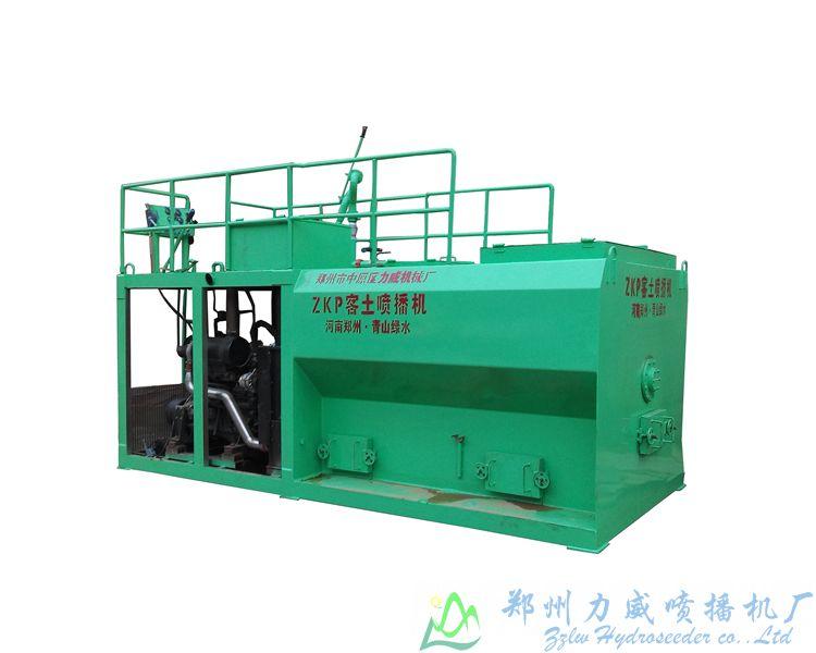 青山绿水边坡绿化ZKP-80170客土喷播机 青山绿水 高次团粒喷播机 ZKP-80170 供应 风电项目绿化