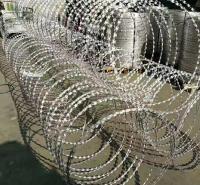 厂家直销  监狱带刀片刺绳防攀爬围网护栏可加工定制