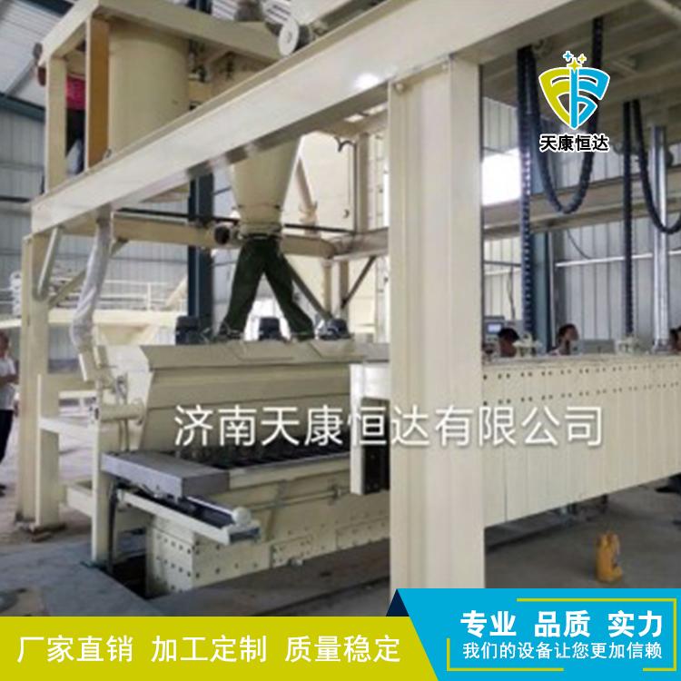 购买自保温防潮型石膏砌块设备 石膏条板设备到山东济南天康恒达