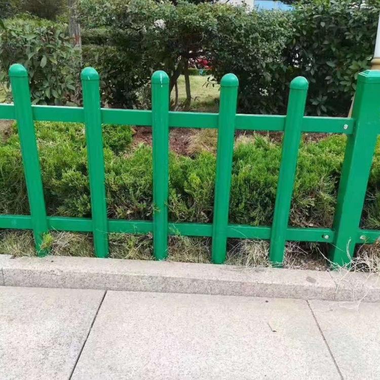 专业生产锌钢栅栏_市政绿化塑钢护栏_锌钢草坪护栏_草坪护栏