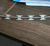 厂家直销 不锈钢<em>防</em>爬刺丝滚笼 <em>防</em>爬刺拉力刮刀