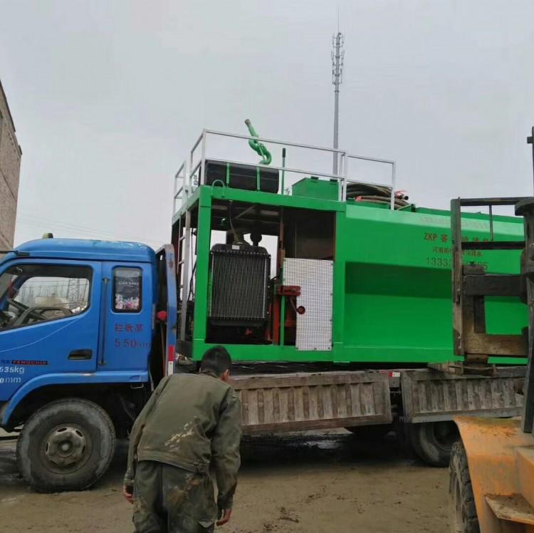 青山绿水边坡绿化ZKP-80170客土喷播机 青山绿水 大型喷播机 130KW 现货 水电站开挖坡面绿