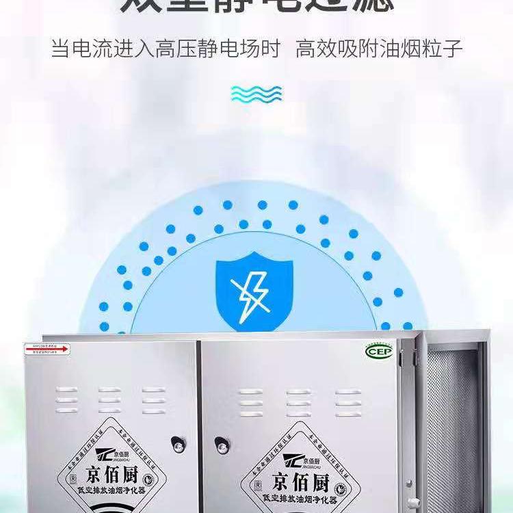 厂家直销地排油烟净化器 可定做异性油烟净化器-京佰厨