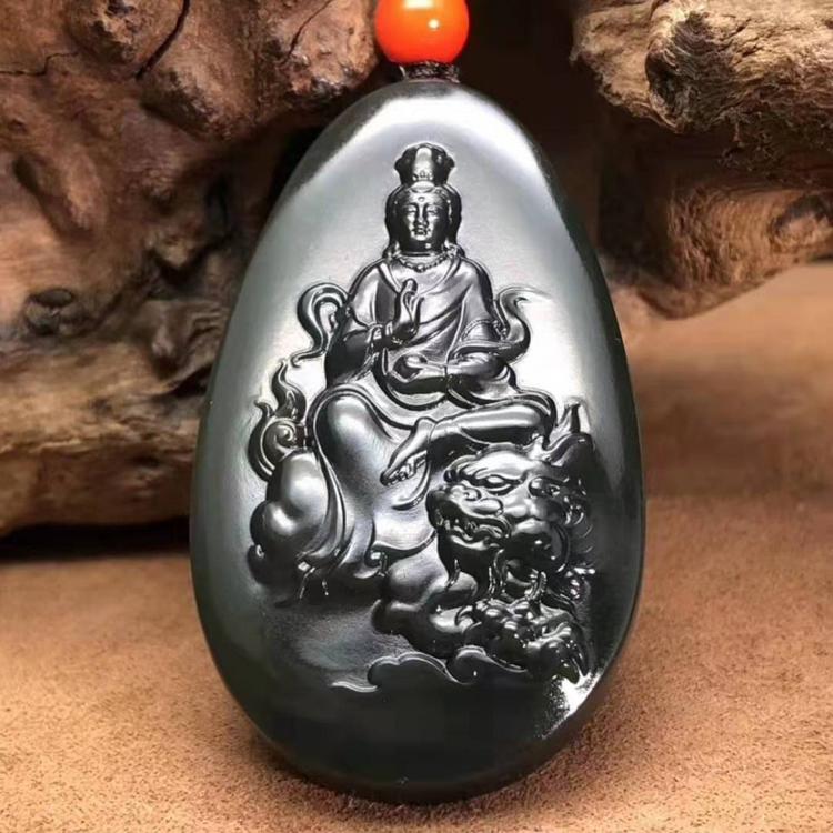 新疆青玉 墨玉 和田玉 本命佛  新疆青玉 墨玉 好点的和田玉