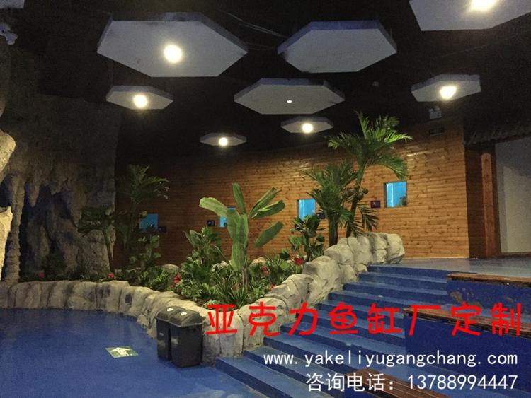 义琛水族馆用有机玻璃厚度 亚克力水族生产厂家