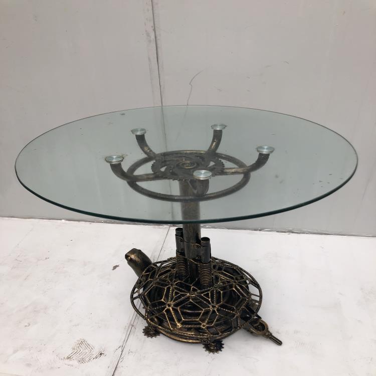 成都铁艺艺术品生产制作 阳光棚安装 厂家直销艺术栏杆