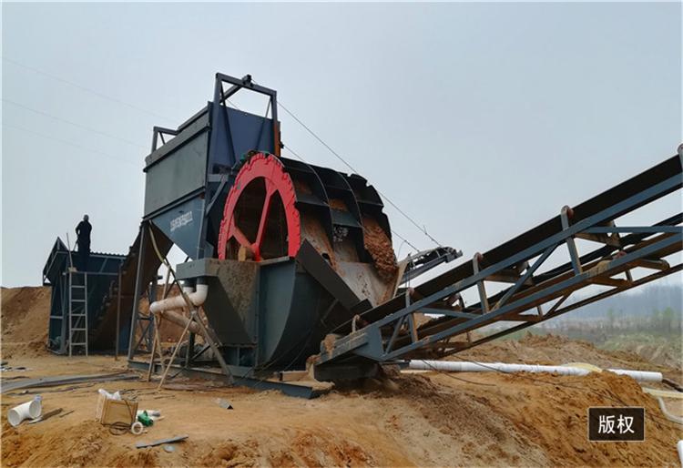 挖斗洗砂机 斗轮洗砂机 大型筛分洗沙脱水一体机