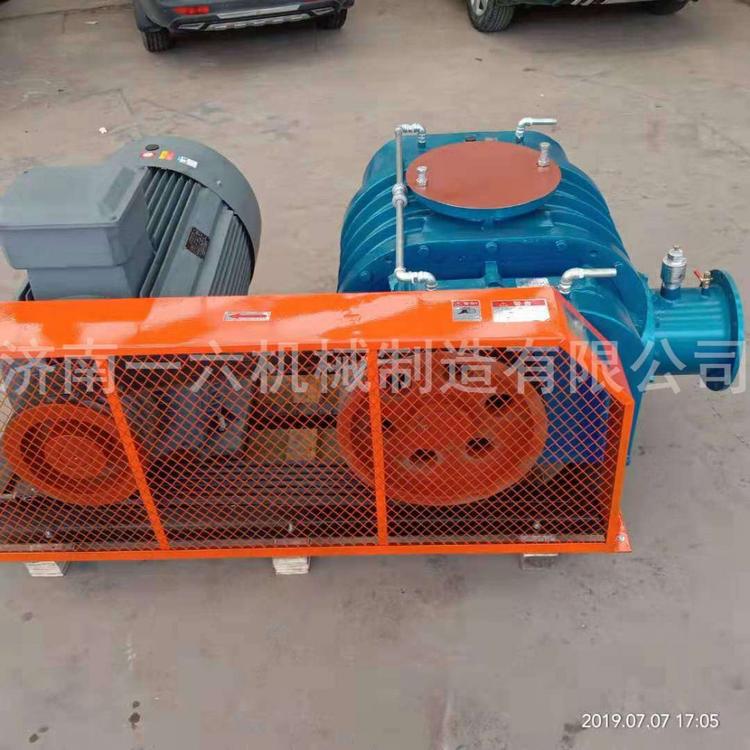 双油箱水产养殖罗茨鼓风机喷熔罗茨风机用双级三叶鼓风机产品