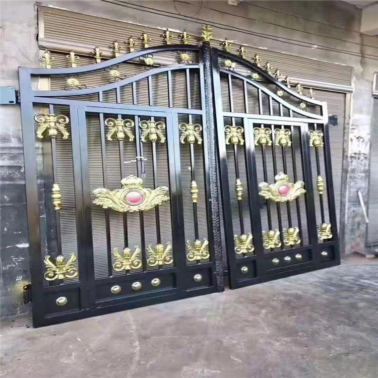 专业制作铁艺大门_小区铁艺大门_厂区铁艺大门_学校铁艺大门定制