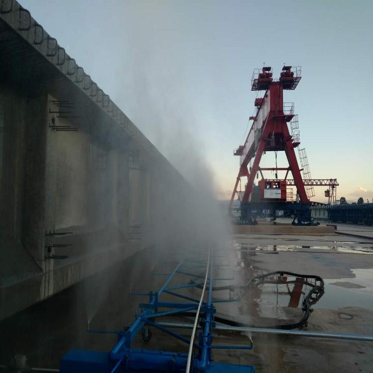 全自动喷淋小车自动喷淋养护铁路T梁箱梁全自动混凝土喷淋养护小车