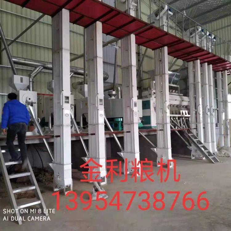 新式大米加工成套机械 大米加工组合设备 稻谷脱壳机 小米加工成套设备厂家直销