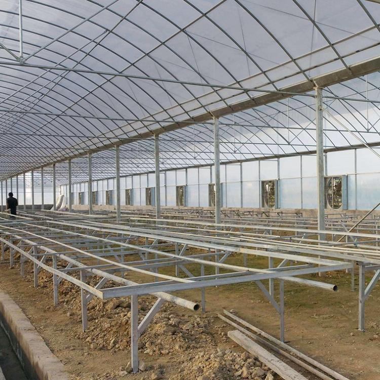 连栋大棚厂家养殖大棚骨架玻璃温室-青州金阳温室工程有限公司