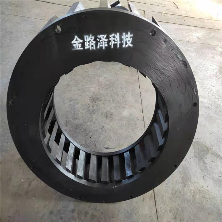 厂家定制尼龙叶轮洗煤厂叶轮盖板耐酸碱叶轮盖板