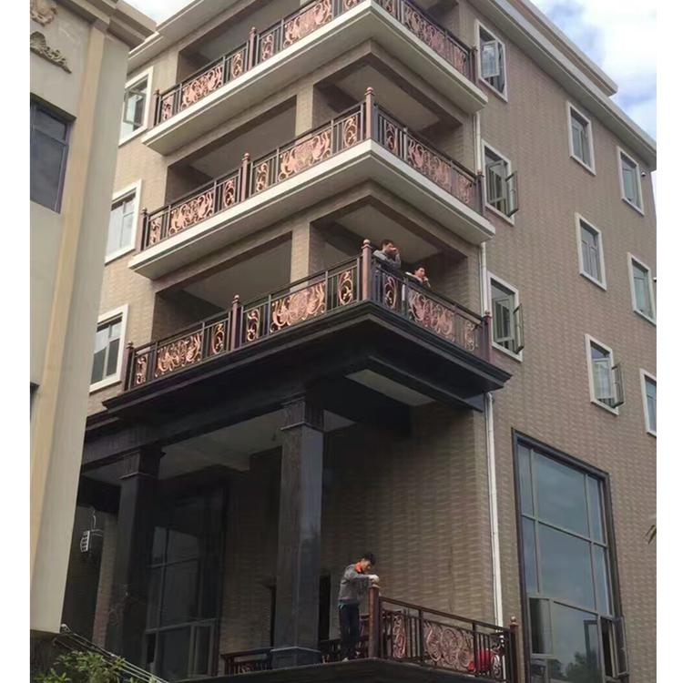 安徽铝艺护栏厂家 院墙铝艺护栏 阳台铝艺护栏定制
