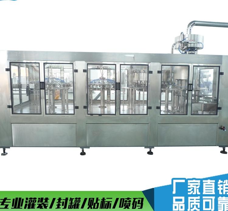 厂家直销灌装机械生产线 果汁碳酸饮料灌装机全自动液体灌装设备