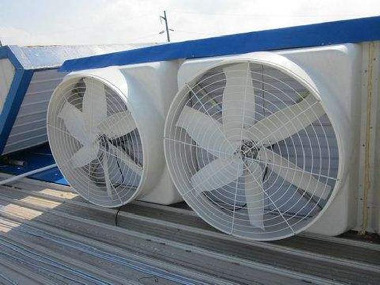 风机厂家 玻璃钢负压降温风机 工业排气扇喇叭口 轴流风机