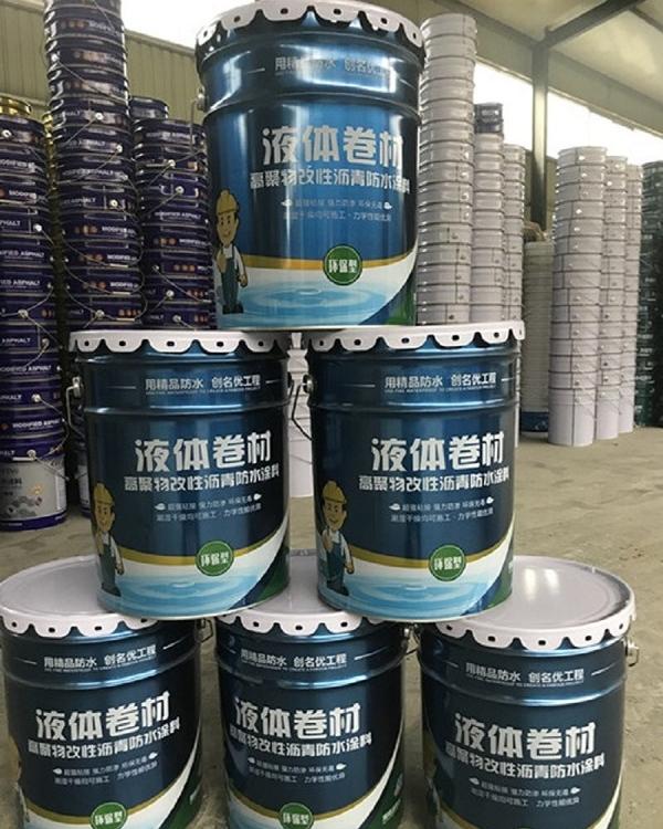 液体卷材 屋顶补漏防水材料 高聚物改性沥青防水涂料 聚氨酯防水涂料裂