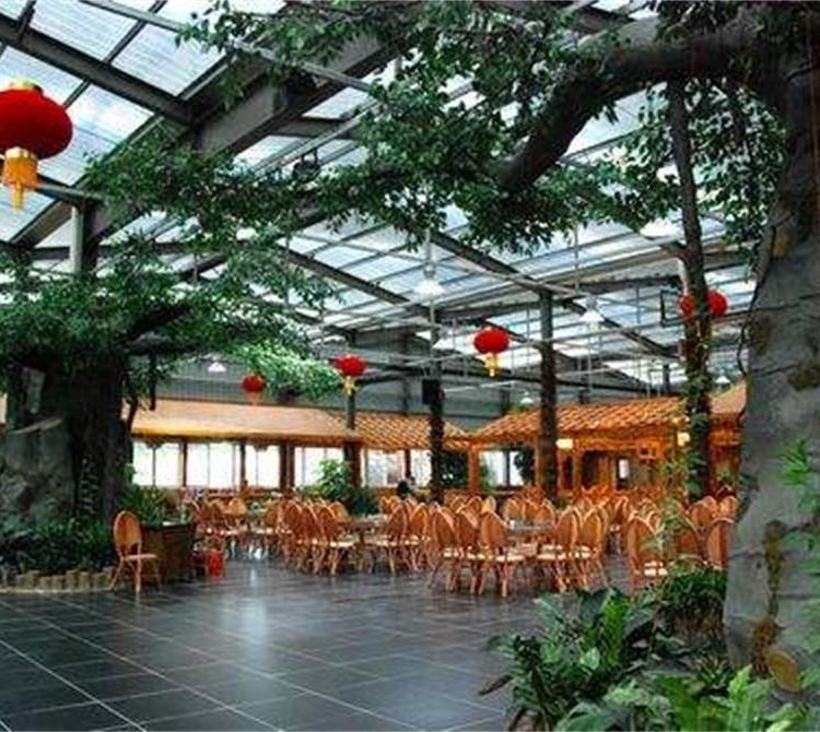 生态酒店生态温室工程温室餐厅价格 青州金阳温室
