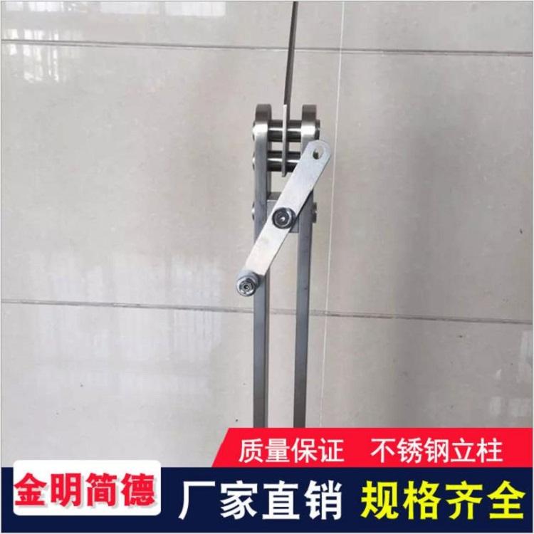 批发家用楼梯工程不锈钢立柱304不锈钢商场楼梯扶手