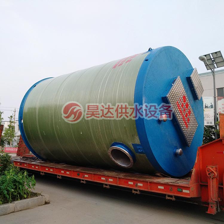 昊达一体化预制泵站 一体化污水提升泵站  一体化泵站