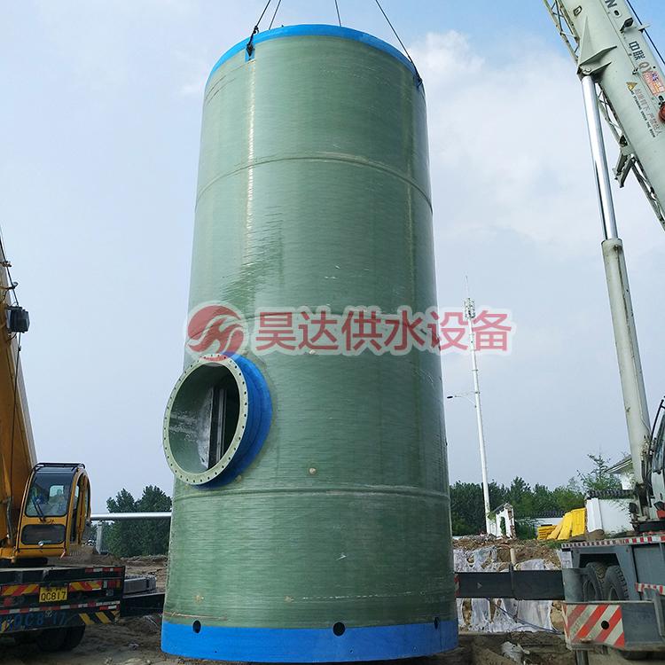 昊达一体化污水提升泵站 一体化污水提升泵站装置