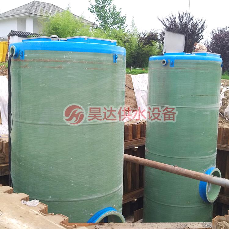 昊达一体化提升泵站  不锈钢一体化提升泵站