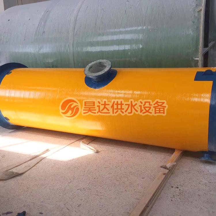 昊达玻璃钢一体化污水提升泵站 玻璃钢一体化污水提升泵站供应