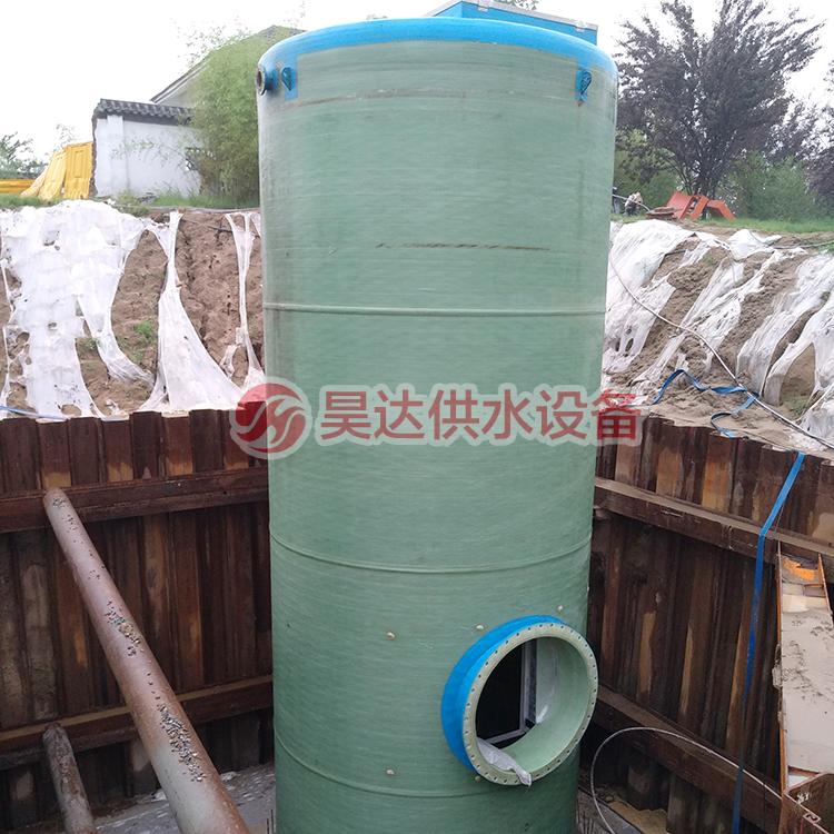 昊达一体化污水提升泵站 一体化泵站 污水提升泵站 地埋式