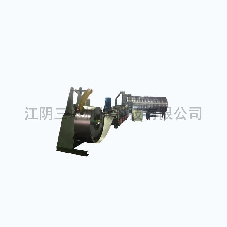 厂家定制全自动冷弯成型机 全自动生产  金属波纹涵管成型机  欧能制造金属波纹管制管机 波纹管成型机 扁管机  大口径塑料制管机 塑料软管制管成型机